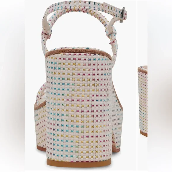 Dolce Vita Multicolor Platform Sandals NWT Size 9.5 - Picture 6 of 7